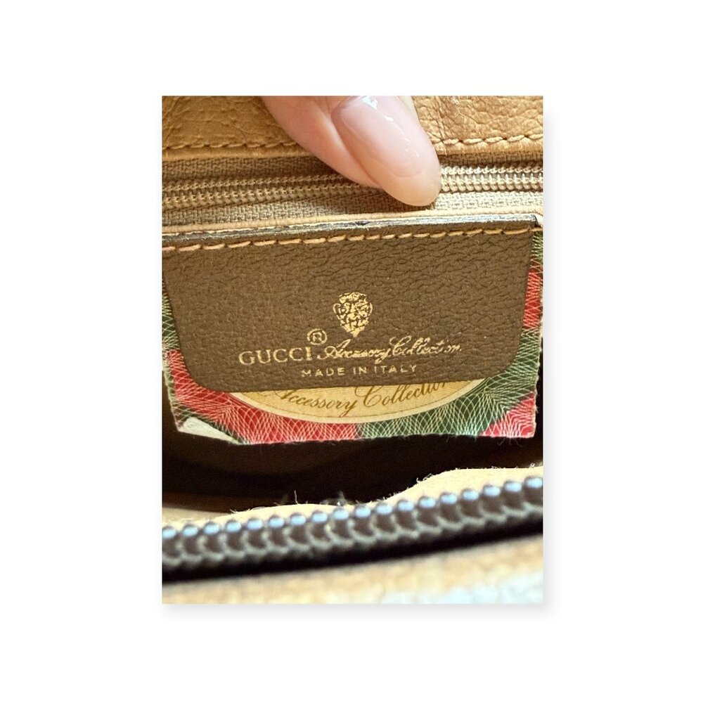 Gucci GG Supreme Pouch / Clutch | Vintage Accessory Collection - Picture 9 of 11